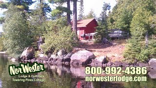 Gunflint Trail Rental Cabin - Towering Pines Cottage - Nor'Wester Lodge