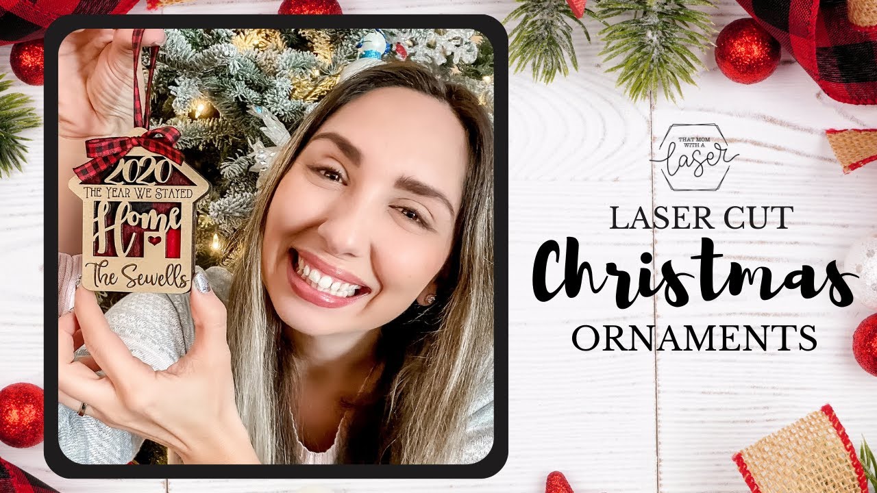 Laser Cut Christmas Ornaments - YouTube