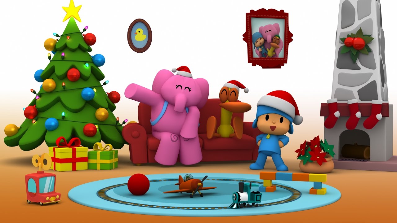 Disney Junior Lavoretti Di Natale.Pocoyo Italiano Amiamo Il Natale Video E Cartoni Animati Per Bambini Youtube