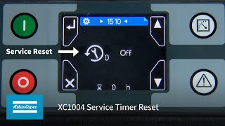 Atlas Copco XC1004 Service Timer Reset Atlas Copco Power Technique USA