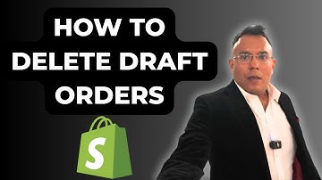 Shopify: How to Delete Draft Orders