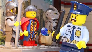 Кража в музее Лего Ограбление Мультики Мультфильм LEGO City Lego Russian