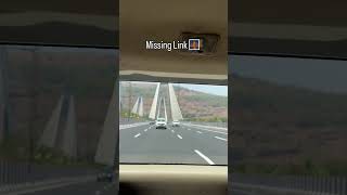 Baby’s first ride on Mumbai Pune Missing Link 😍🛣️