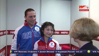 2015-11-20 - Rostelecom Cup 2015 | Мария ПЕТРОВА и Алексей ТИХОНОВ о первом дне соревнований