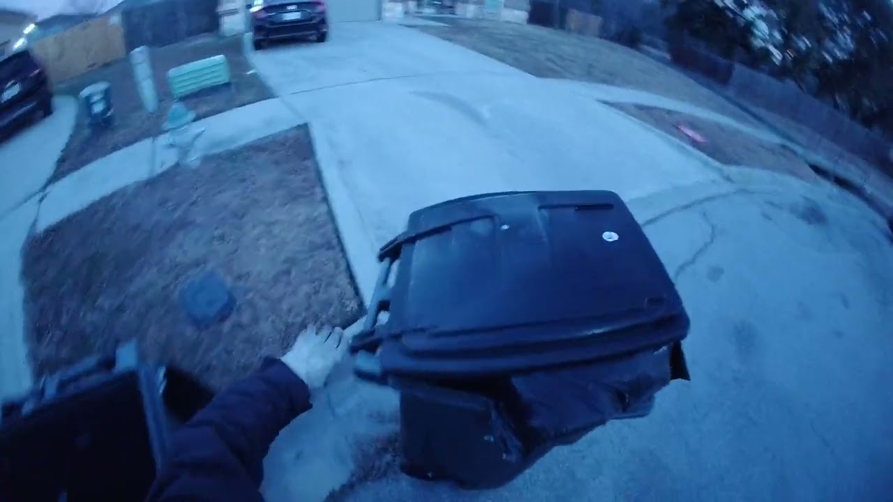 Garbage truck POV, cul-de-sacs at dawn part:3