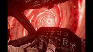 Deep Space Cockpit: Jupiter Flyby & Wormhole Journey | 90 Min Sleep & Relaxation