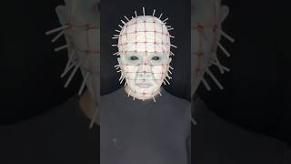 Hellraiser makeup #fyp #pinhead #youtubeshorts #sfxmakeup