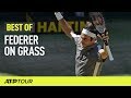 10 Incredible Federer Points On Grass | THE BEST OF | ATP の動画、YouTube動画。