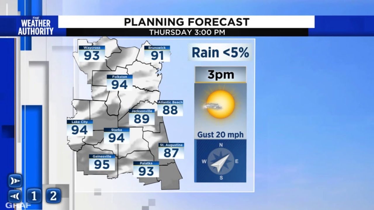 Latest on rain chances this evening and an update on the tropics. - YouTube