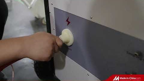 Three-speed push-cart high-voltage pulse generator operation process