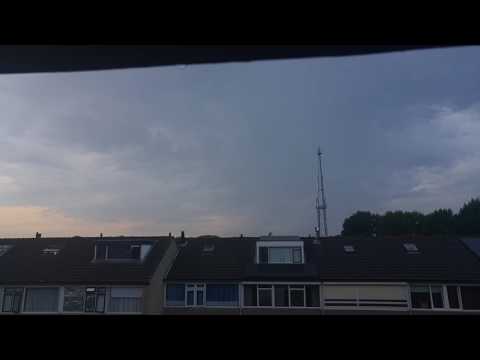 Onweer Oost-Souburg 06-07-2017