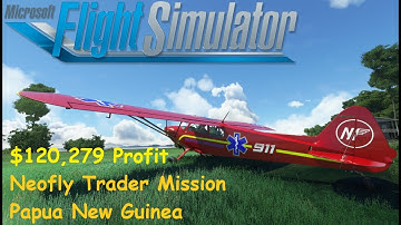 Neofly Career - Trader Mission in Papua New Guinea - XCub (Real World Privte Pilot)