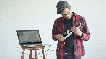 FL Studio played with guitar MIDI controller | Jamstik