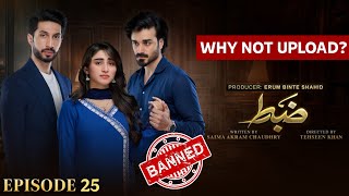 Zabt Episode 25 - Why Not Upload? | Sachal Afzal - Zoha Tauqeer - Daniyal Khan | HAR PAL GEO screenshot 5