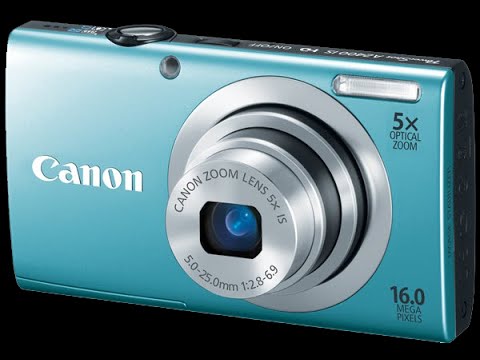 Canon Powershot A2400 IS UNBOXING HANDS ON REVIEW