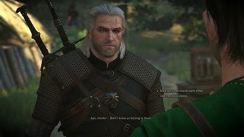 The Witcher 3: Wild Hunt - Downwarren Gameplay Gamescom 2014