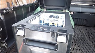 ARB portable fridge controls and zeroing the cabinet temperature