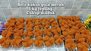 Resep bolu kukus gula merah 1 kg tepung , cukup diaduk mekar dan lembut banget