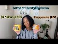 Battle of Midrange to Inexpensive Styling Cream | Battle of the Styling Cream  | Shirley Ann