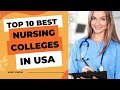 Top 10 best nursing colleges in usa  nursing assignments helper
