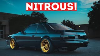 My first time in a 351 SWAPPED NITROUS FOXBODY BEAST!