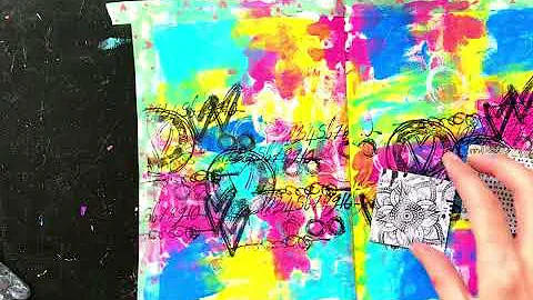 Tambarambaa creates an Art Journal Page using Art ...