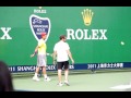 Rafa Nadal practiced in Shanghai 2011.10.10
