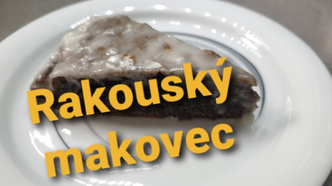 Rakouský makovec bez mouky