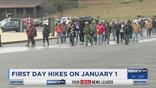 State parks in the Wabash Valley celebrating First Day Hikes