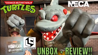 Don’t let the door hit ya Loot Crate - ARMAGGON REVIEW! TMNT NECA LOOT CRATE unboxing and review!!