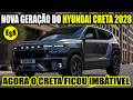 NOVA GERAÇÃO DO HYUNDAI CRETA 2028 VEM PARA IMPACTAR A CONCORRÊNCIA
