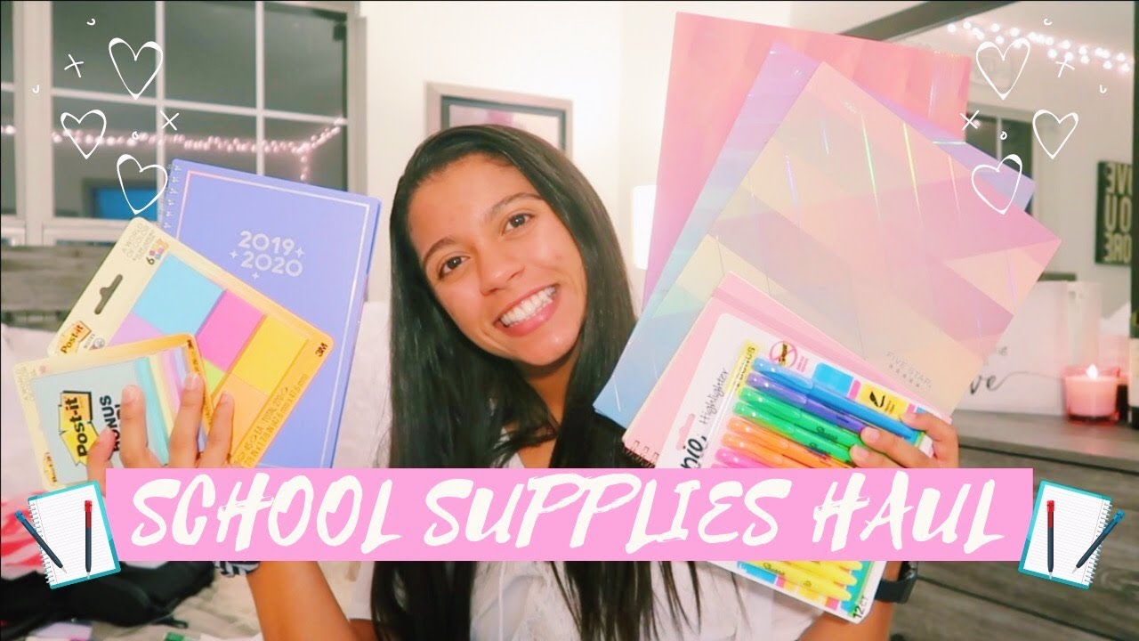 SCHOOL SUPPLIES HAUL 2019
