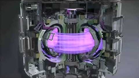 ITER machine in operation