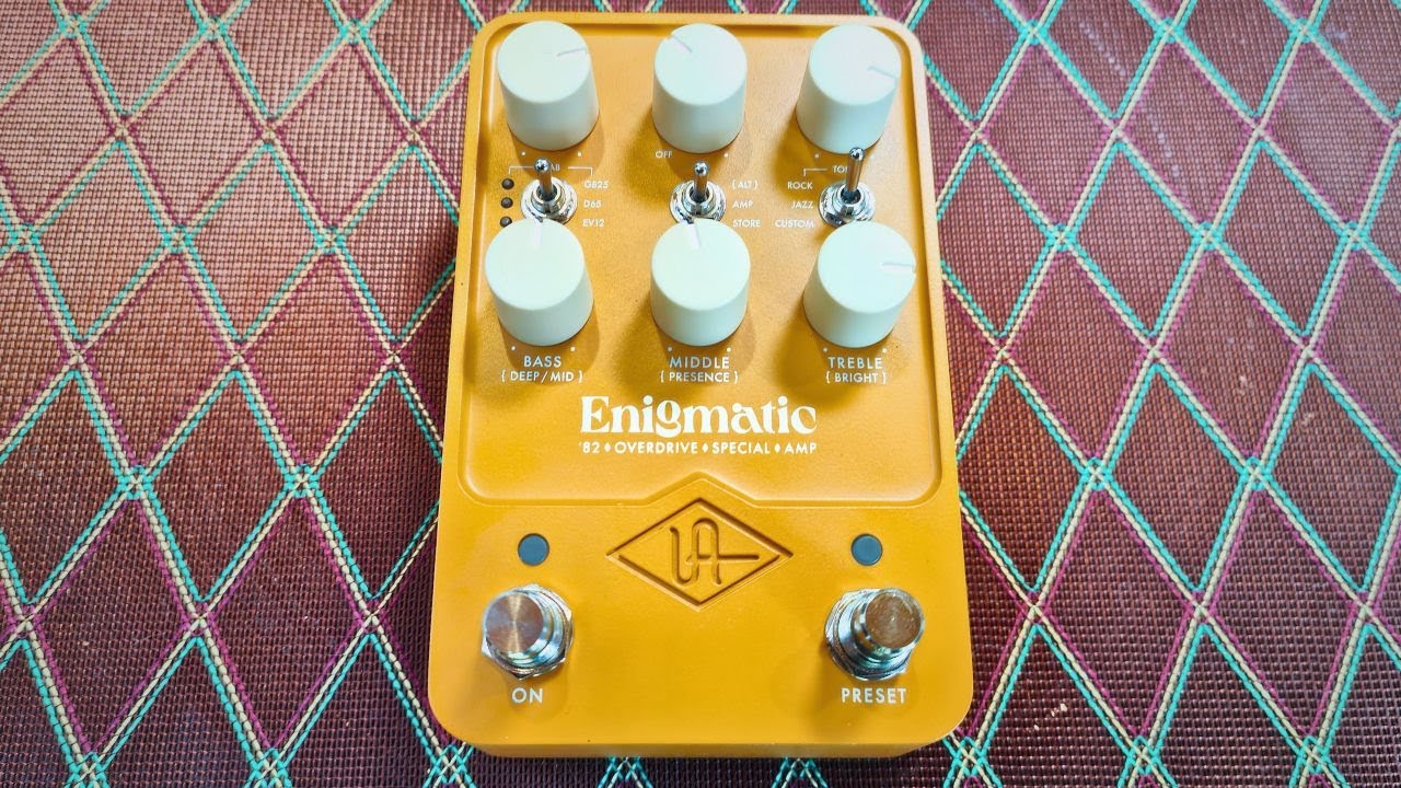 Universal Audio Enigmatic | '82 Overdrive Special - YouTube