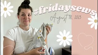 #fridaysews Frantic sewing, jogger woes, and a peek at my future sewing room | Ep. 12