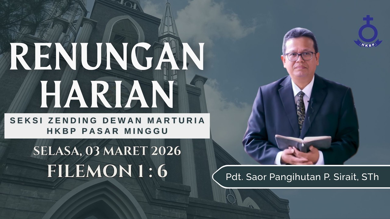 Renungan Harian Selasa, 03 Maret 2026