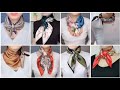 How to tia a scarf around your neck different and beautiful styles to wear a scarf for women