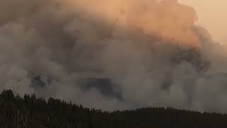 Timberline Lodge View Tracking Oregon Wildfire Growth and Containment