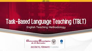 MMPE - Task Based Language Teaching TBLT