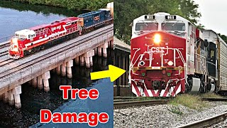 CSX 911 Chase from Plant City to Tampa!