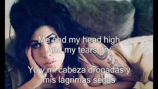 Video thumbnail of "Amy Winehouse Back to black subtitulos español ingles"