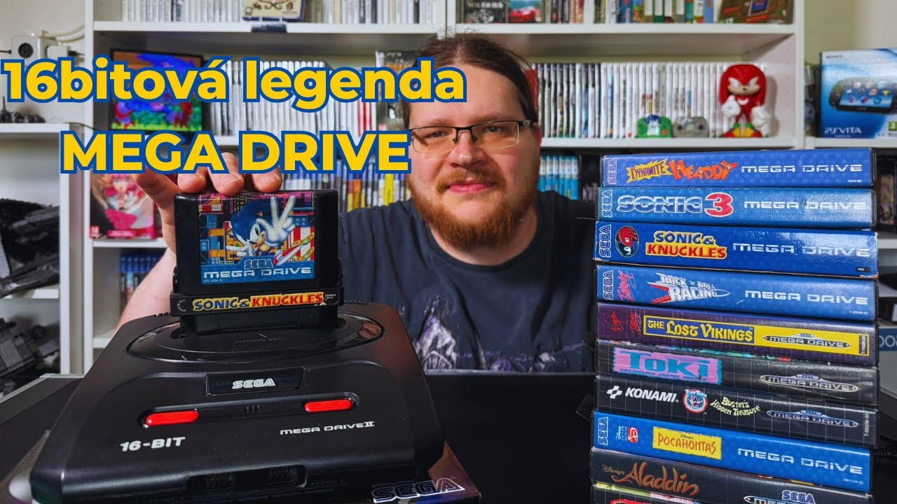 Sega Mega Drive – Představení ikonické 16bitové konzole