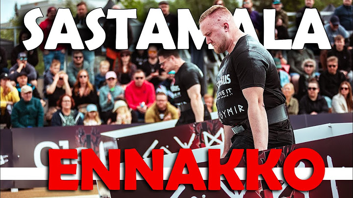 Viimeinen karsinta! | Suomen Vahvin Mies | Sastamala, ENNAKKO