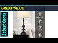 Amazing 29" Black Modern Table Lamps: The Ultimate Smart Lighting Upgrade!