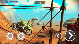 Trial Riders V3 City - Motor Bike Stunts Race Driver Games - Android GamePlay #2 screenshot 4