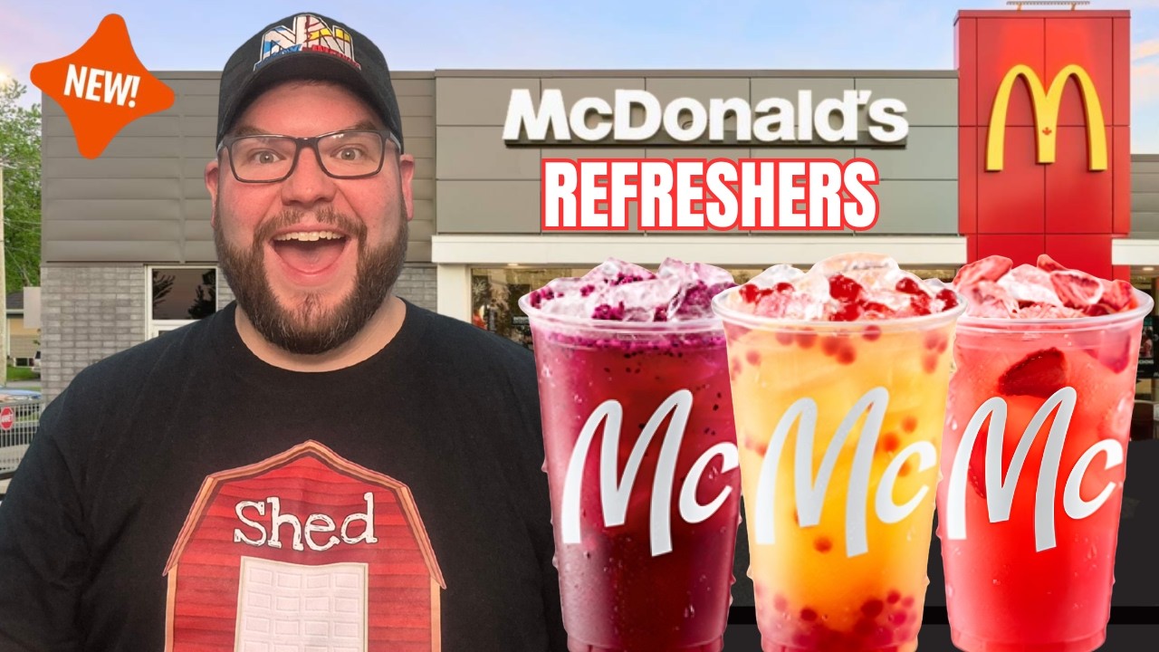 Refreshers Macccas NEW McDonald’s McCafé Refreshers Review! - YouTube