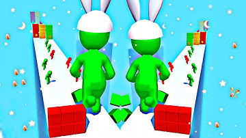 Color Run stickman 3D Gameplay Walkthrough part-31