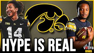 Iowa's New WR Gets MASSIVE Praise + Evan James STEALS the Show