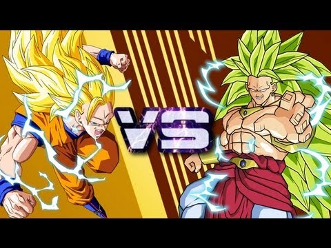 Super Saiyan 3 Goku VS Super Saiyan 3 Broly - YouTube