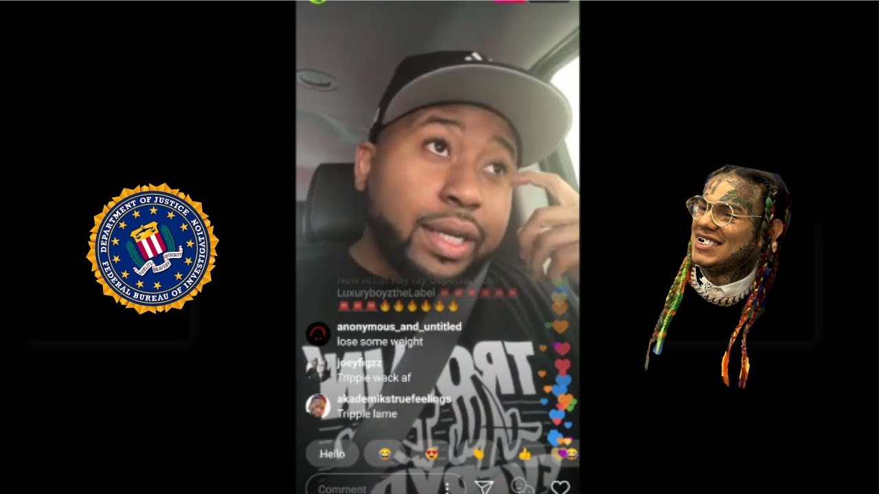 Dj Akademiks talks about FBI arresting 6ix9ine *facing 25 years to lifetime* - YouTube